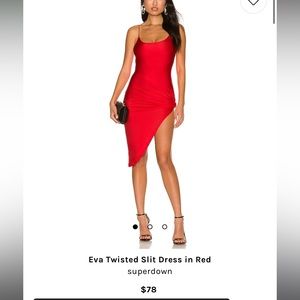 Superdown Red Mini Dress